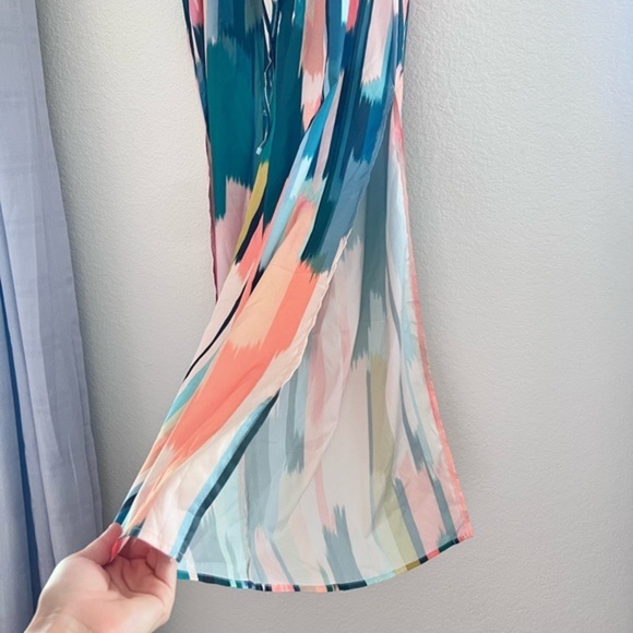 Colorful High Slit Pants - Picture 2 of 5